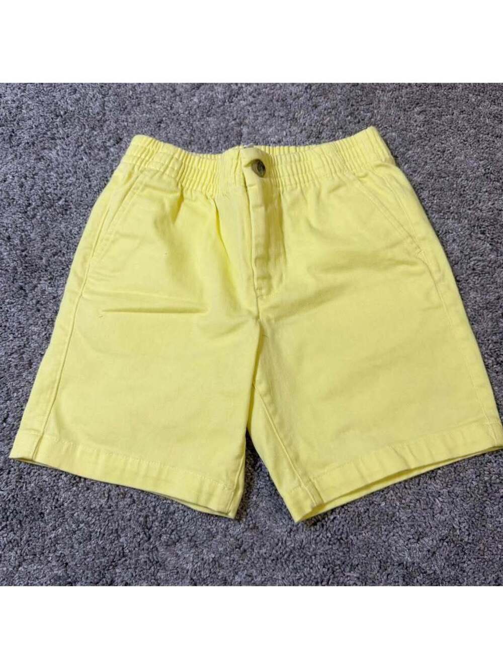 Janie and Jack Boy’s Yellow Shorts Size 6